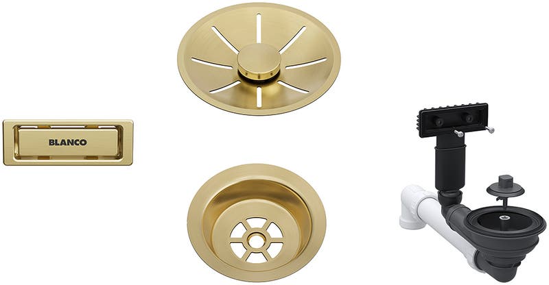Product image of BLANCO HARMONY INFINO MANUELL MESSING BØRSTET
